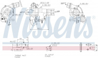 Турбокомпрессор NISSENS 93426