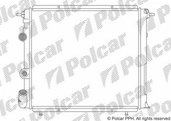 Радиаторы охлаждения 602208A1