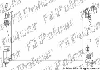 Радиаторы охлаждения 576008A1