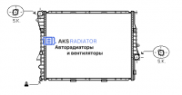 Радиатор охлаждения AKS 202274R