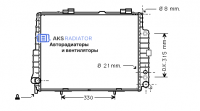 Радиатор охлаждения AKS 502304R