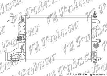 Радиаторы охлаждения 551108A1