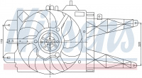 Вентилятор NISSENS 85158