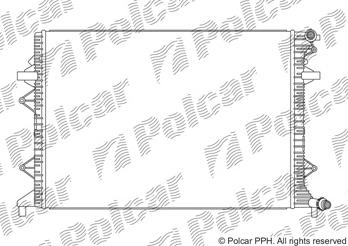 Радиаторы охлаждения OEM/OES (Valeo) 95X1082X