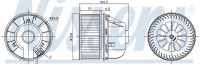 Вентилятор печки NISSENS 87313