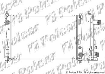 Радиаторы охлаждения OEM/OES (J.Deus) 5558081X