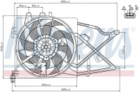 Вентилятор NISSENS 85208