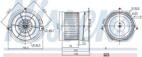 Вентилятор печки NISSENS 87205