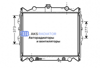 Радиатор охлаждения AKS 812311R