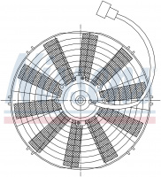Вентилятор NISSENS 85979
