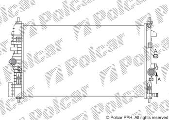 Радиаторы охлаждения 552008A1