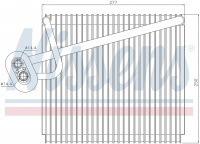 Радиатор испаритель (эвапоратор) NISSENS 92289