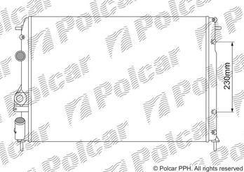 Радиаторы охлаждения 601108A1