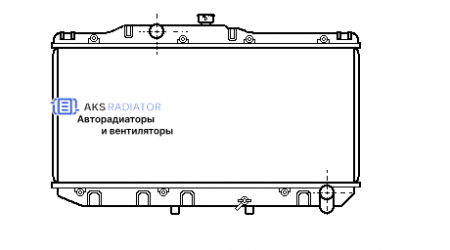 Радиатор охлаждения AKS 812111R
