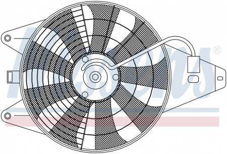 Вентилятор NISSENS 85375
