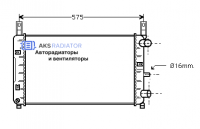 Радиатор охлаждения AKS 322117R