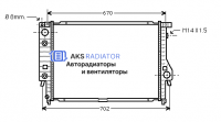 Радиатор охлаждения AKS 202092R