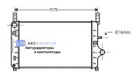 Радиатор охлаждения AKS 322127R