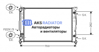 Радиатор охлаждения AKS 132122R